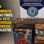 La Policía detuvo a siete personas y ocupó drogas, tragamonedas, cigarrillos de contrabando y ron adulterado durante operativos en Barahona.