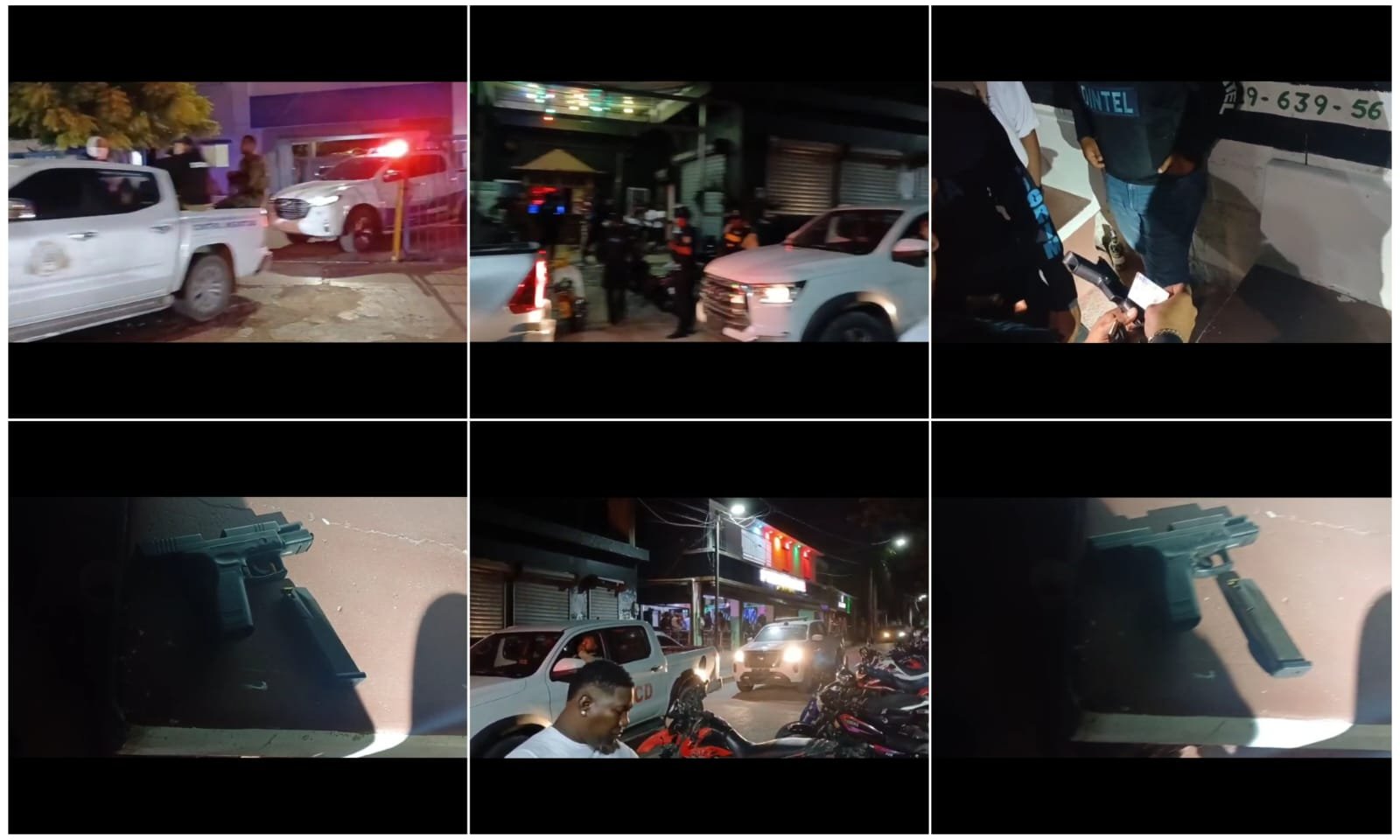 Policía Nacional y fuerzas agregadas ocupan dos armas de fuego durante operativo preventivo en la zona costera de Barahona.