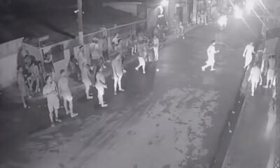 Turbas de ciudadanos agreden agentes policiales en Puerto Plata tras incautación de bocinas