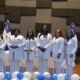UASD Recinto Barahona impone batas blancas a siete estudiantes de Bioanálisis que inician su internado