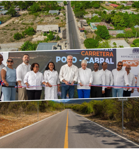 Luis Abinader inauguró la carretera Cabral-Polo, una obra de 20.5 kilómetros que beneficia a unas 27,000 personas y fortalece la conexión vial del sur.
