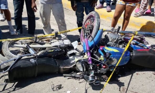 Accidente de tránsito en Pescadería