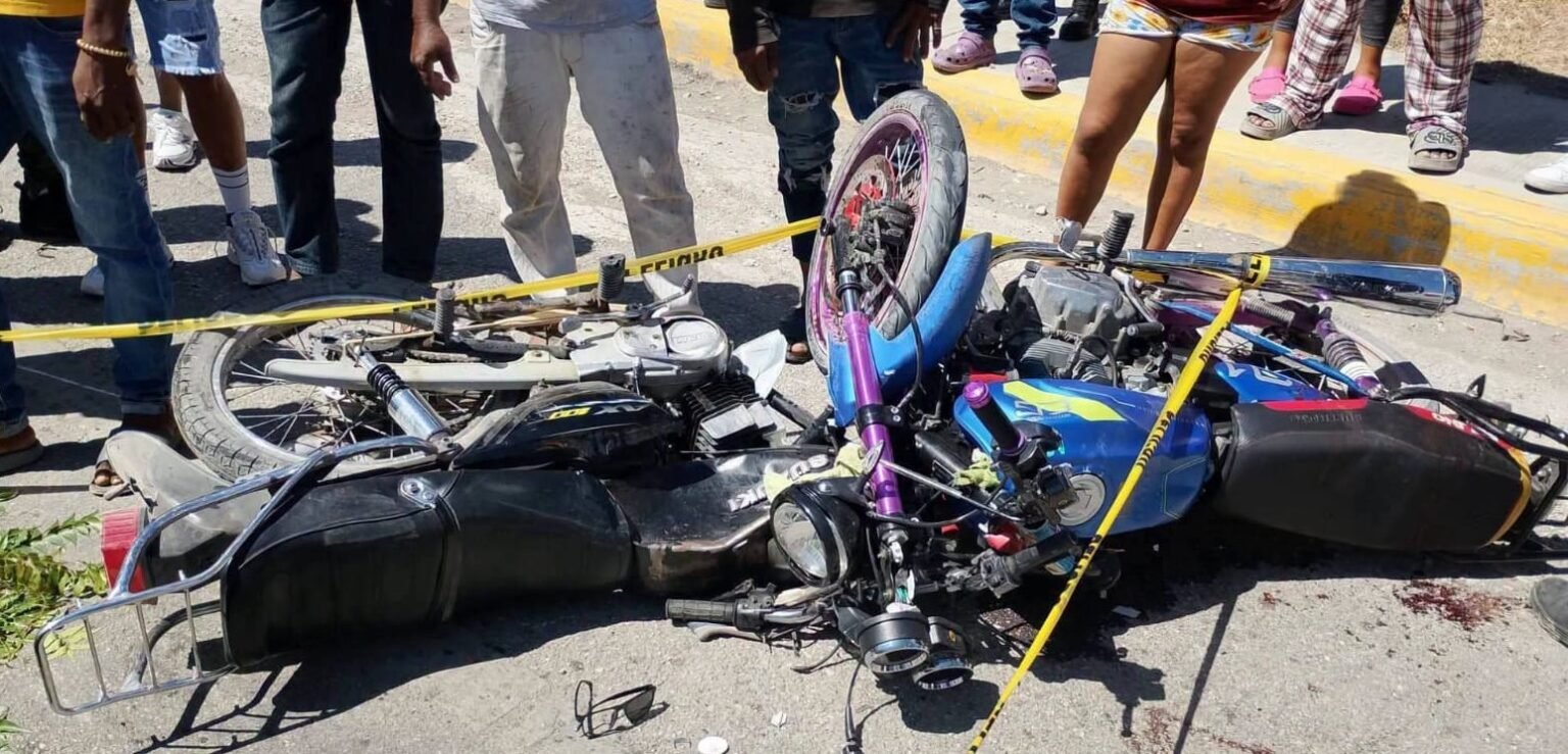 Accidente de tránsito en Pescadería
