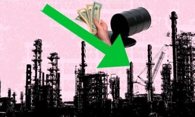 Petróleo de Texas cae 5.7 %