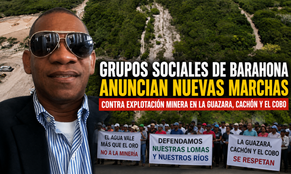 protestas ambientales en Barahona