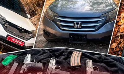 Persecución policial en Azua culmina con tres muertos y un arsenal incautado