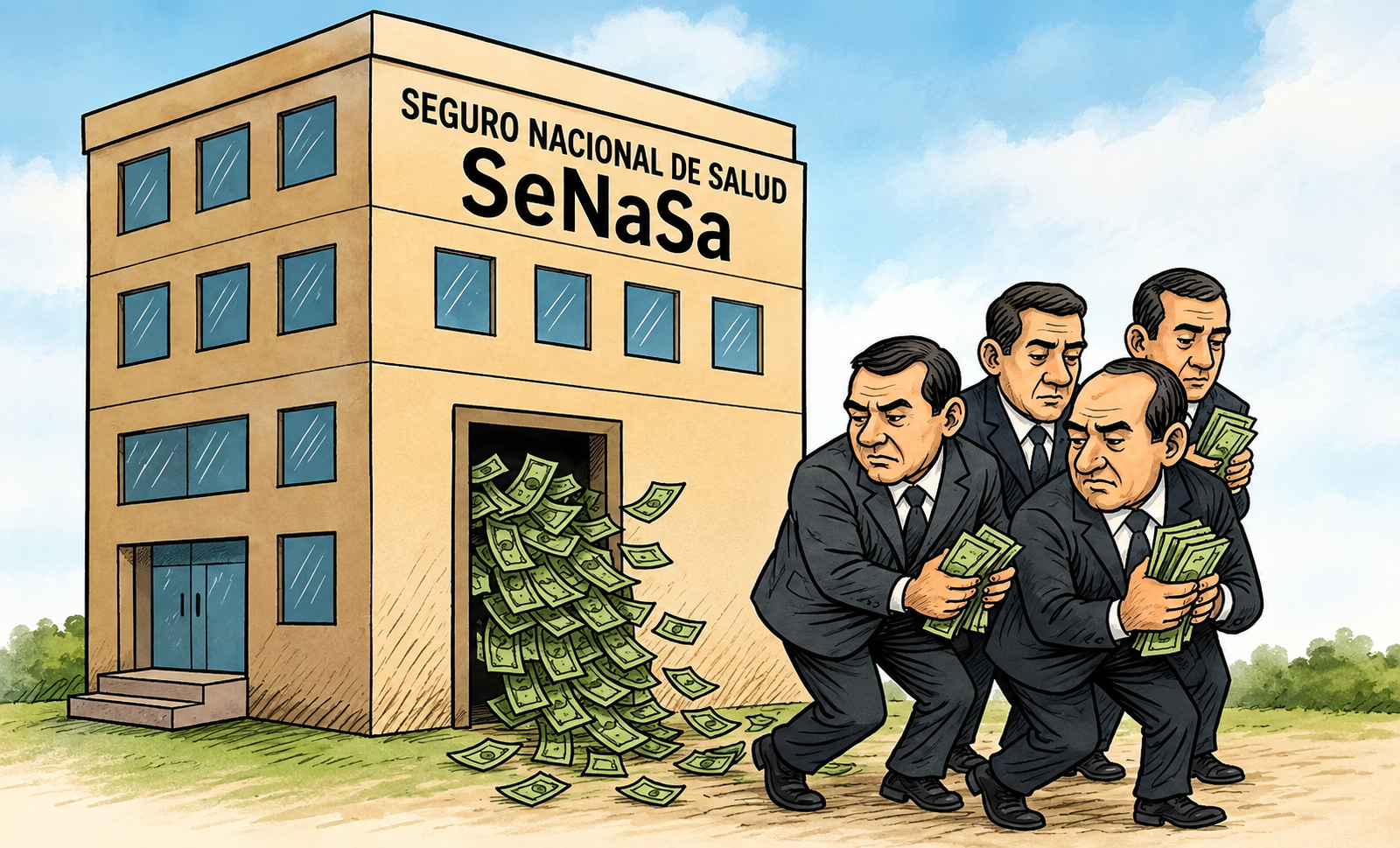 SeNaSa 2.0: médicos devolvían entre 40 % y 60 % de pagos cobrados