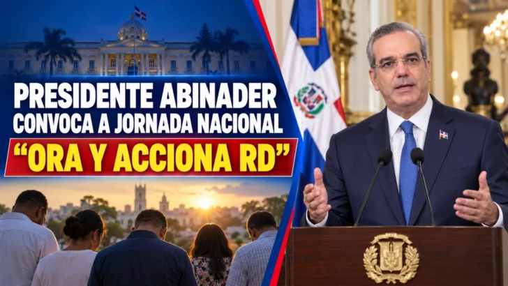 Presidente Abinader encabeza Jornada Nacional de Oración
