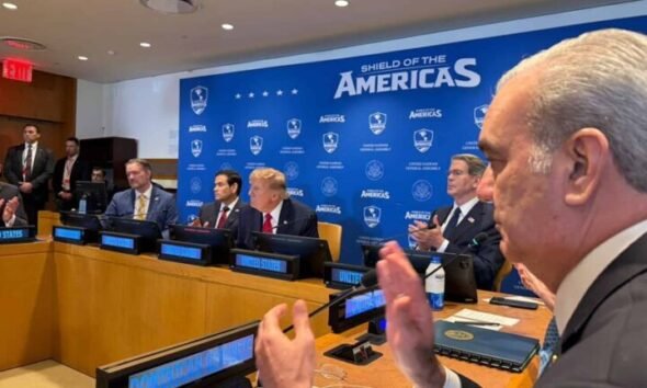Abinader participa en encuentro de «Escudo de las Américas» encabezado por Trump