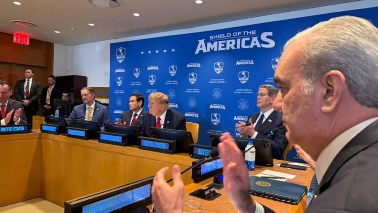 Abinader participa en encuentro de «Escudo de las Américas» encabezado por Trump