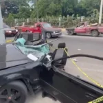 Accidente en Santiago deja una mujer muerta y un hombre herido