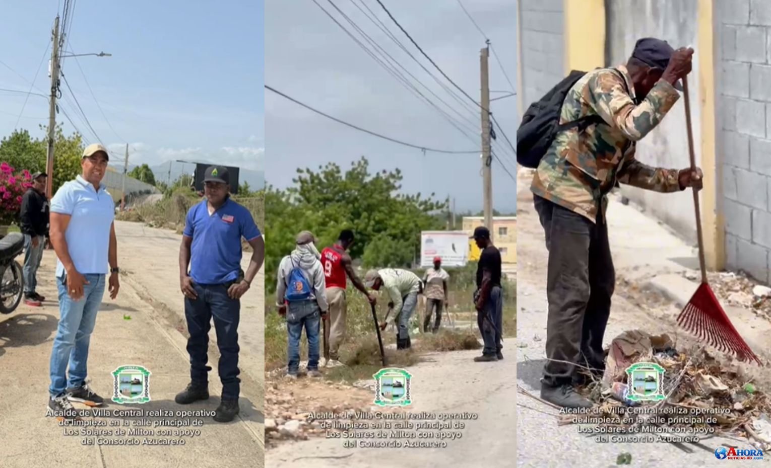 Alcaldía de Villa Central realiza operativo de limpieza
