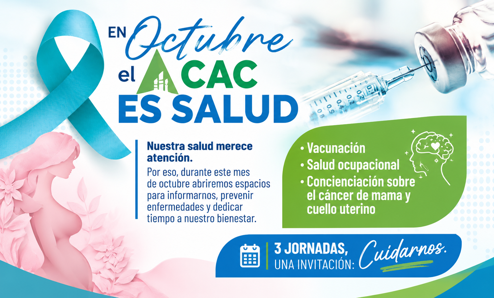 Anuncian jornada «En octubre, el CAC es salud», dedicada al bienestar de sus colaboradores