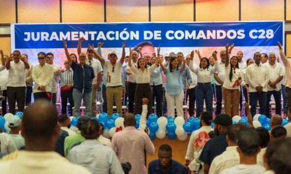 Carolina Mejía juramenta dirigentes y estructura C28 en el Noroeste