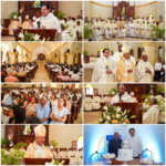 Diócesis de Barahona celebra 25 años de ordenación sacerdotal de los padres Marco Pérez y Secilio Espinal