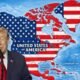 Donald Trump publica un mapa en el que pone la bandera estadounidense sobre República Dominicana
