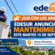 Edesur anuncia mantenimiento en Barahona