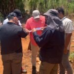 ONAPREP, MIVED y contratistas evaluaron terrenos en Pedernales para determinar el espacio más viable para construir el nuevo CCR de la provincia.