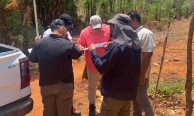 ONAPREP, MIVED y contratistas evaluaron terrenos en Pedernales para determinar el espacio más viable para construir el nuevo CCR de la provincia.