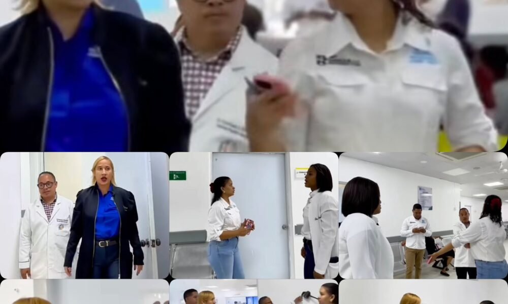 Directora del HRUJM Jenny Olivero supervisa trabajos pintura, mantenimiento preventivo y limpieza profunda en área de Consulta Externa