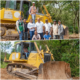 INDESUR apoya productores de Cabral con equipos para recuperar caminos rurales