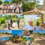 INDESUR llevó equipos pesados al sector Río Chil, en Barahona, para realizar labores de limpieza y acondicionamiento en respuesta a una solicitud comunitaria.