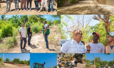 INDESUR llevó equipos pesados al sector Río Chil, en Barahona, para realizar labores de limpieza y acondicionamiento en respuesta a una solicitud comunitaria.