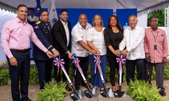 José Andújar encabeza primer palazo para la construcción de estación policial en Hatillo con inversión de RD$22 millones