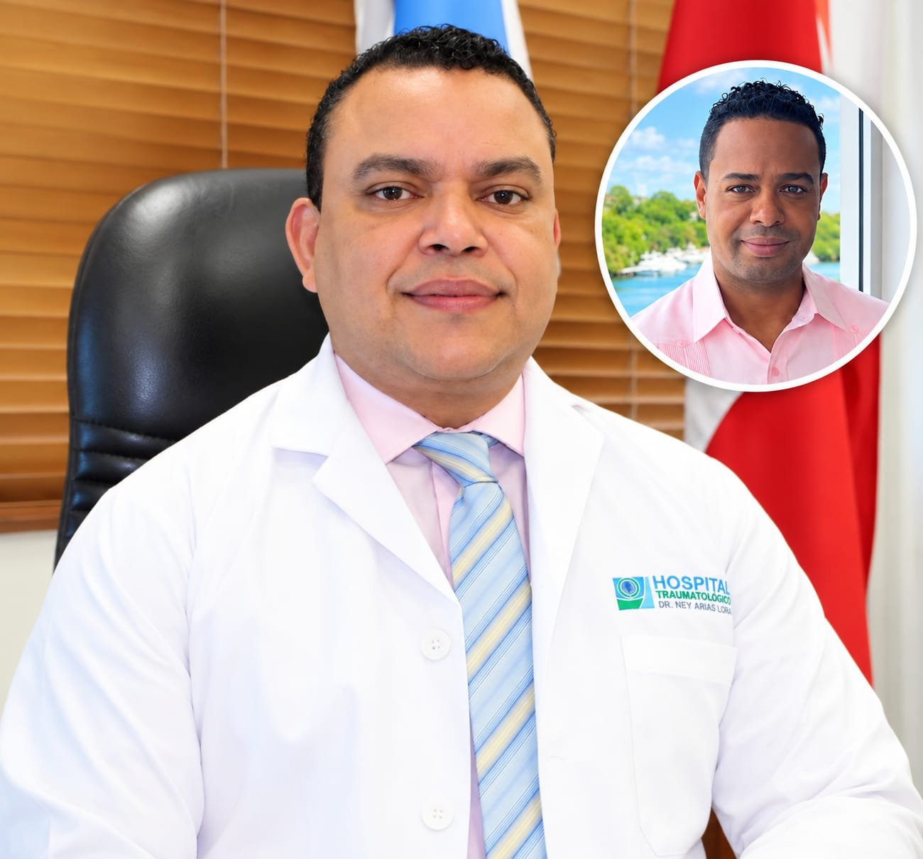 Julio Landrón llevar la salud donde está la gente