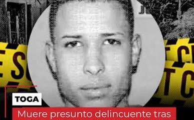 Muere Bebeco tras enfrentamiento con el DICRIM