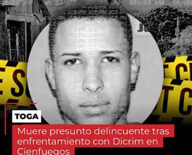 Muere Bebeco tras enfrentamiento con el DICRIM
