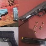 Policía Nacional y Ejército apresan a dos personas y ocupan tres armas ilegales durante operativos en Barahona.