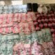 Policía apresa a dos personas con más de 180 gramos de sustancias narcóticas, dinero en efectivo y una balanza en Vicente Noble, Barahona.