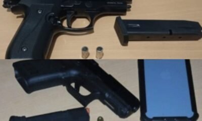 Policía apresa a dos personas y ocupa dos pistolas ilegales durante operativos preventivos realizados en Pedernales y Oviedo.