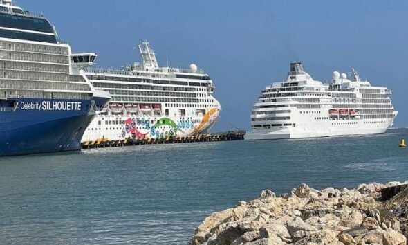 Puerto Plata recibe cuatro cruceros con más de 16,700 pasajeros