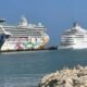 Puerto Plata recibe cuatro cruceros con más de 16,700 pasajeros