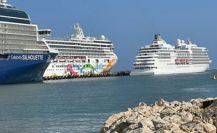 Puerto Plata recibe cuatro cruceros con más de 16,700 pasajeros