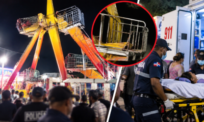 Se desploma juego mecánico en fiestas patronales y deja varios jóvenes heridos en Hato Mayor