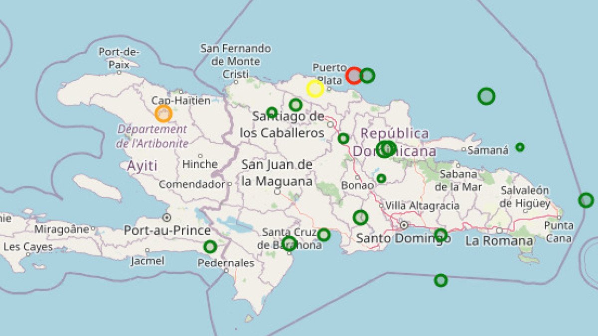 Sismológico corrige ubicación de temblor de 4.3 en Santo Domingo