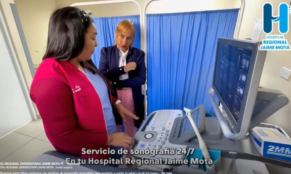 Sonografía Hospital Jaime Mota