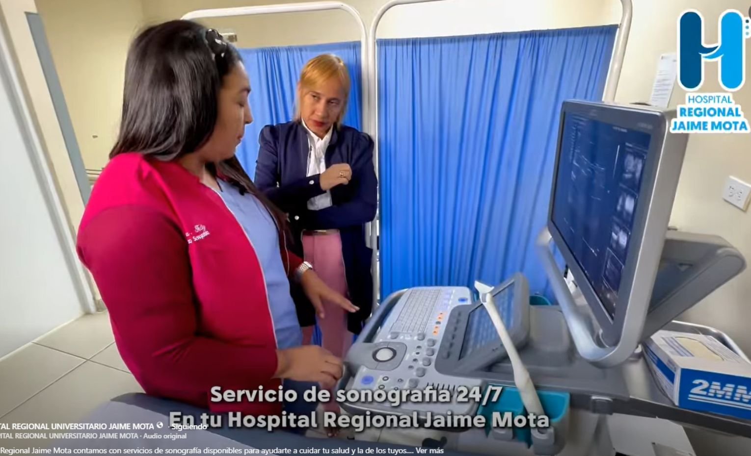 Sonografía Hospital Jaime Mota