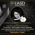 Los restos de Viverlyn Alexandra Peña Batista serán expuestos este miércoles 30 de septiembre en la Funeraria El Ángel, en Barahona.