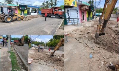 Villa Central avanza en recuperación de espacios públicos y aceras