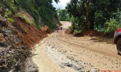 carretera hacia mina de Larimar