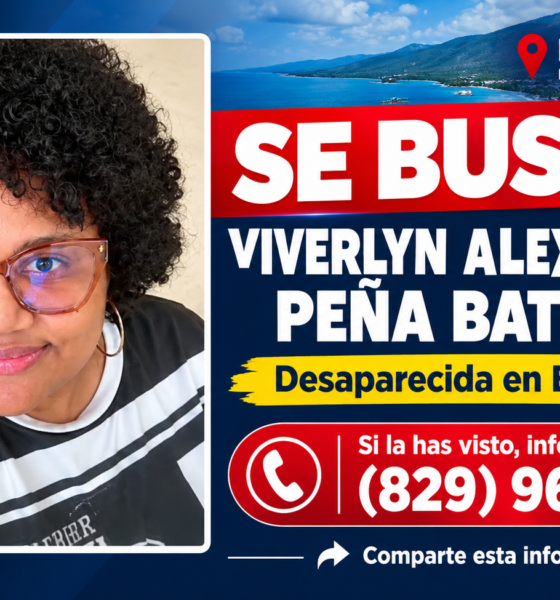 Solicitan ayuda para localizar a Viverlyn Alexandra Peña Batista en Barahona