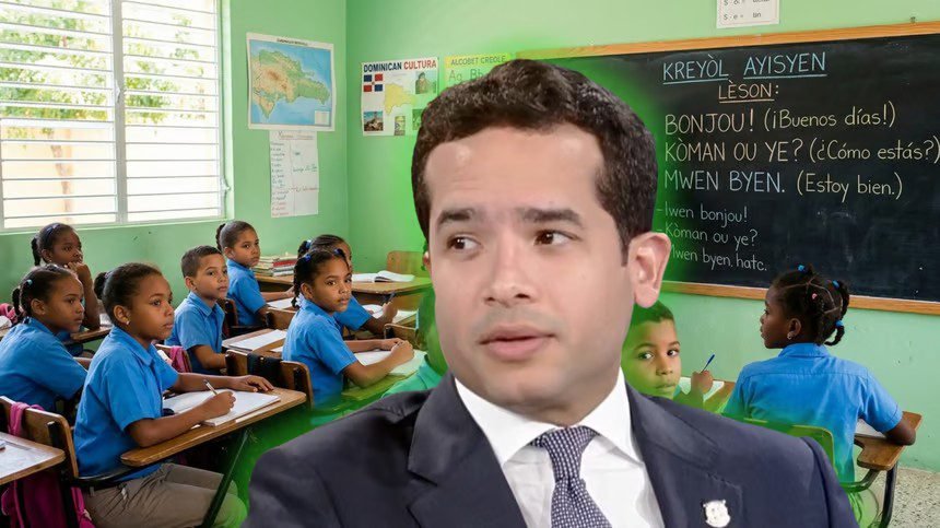 Omar Fernández rechaza la enseñanza del creole en escuelas dominicanas y pide priorizar la calidad de la educación.