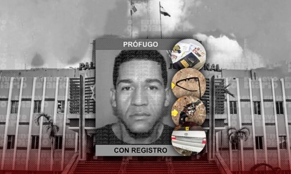 hombre buscado por robos en Santiago