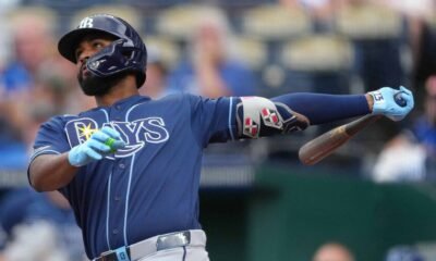 Junior Caminero asume el liderato de jonrones de la Liga Americana con 39, Peralta gana