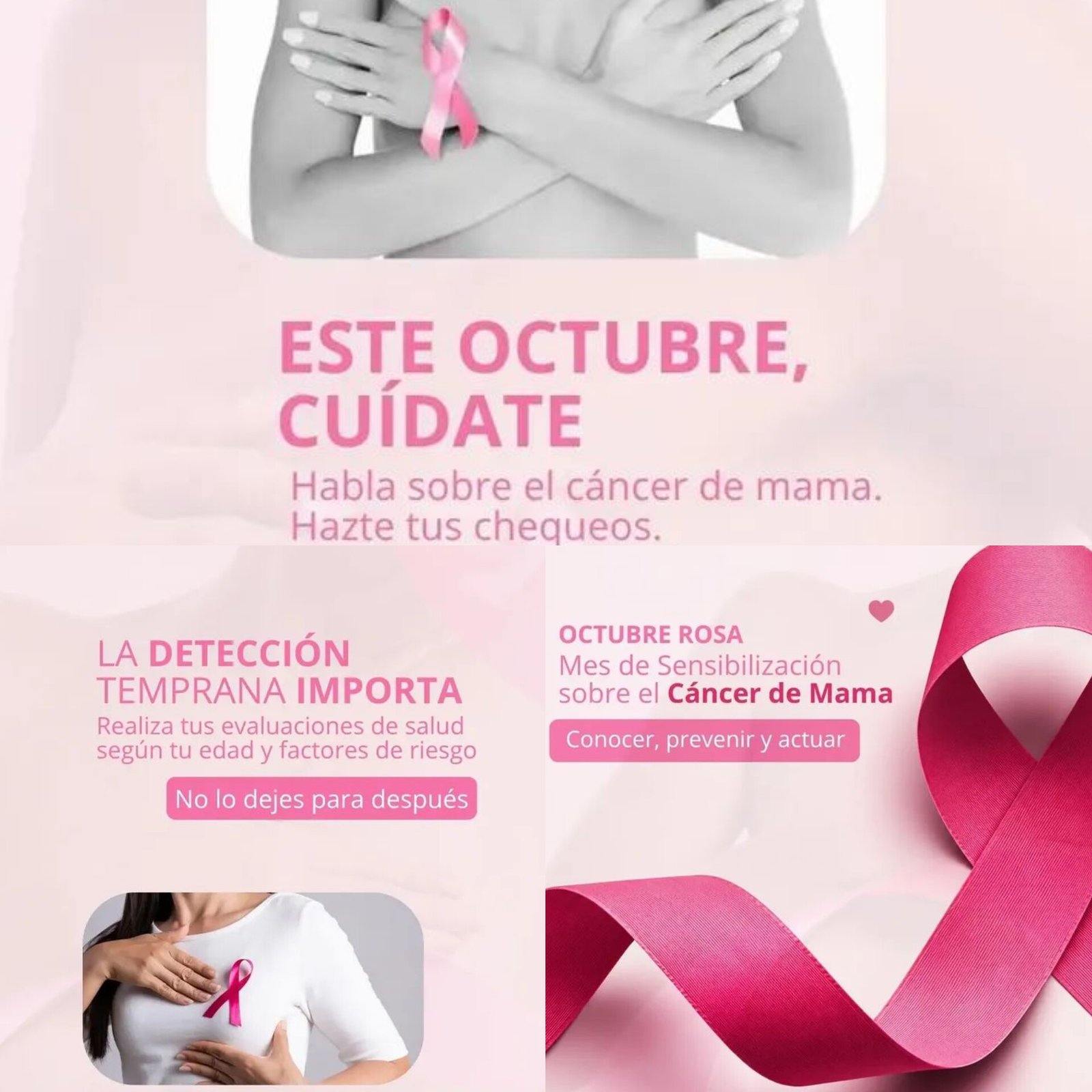 Hospital Jaime Mota se une a campaña de Octubre Rosa