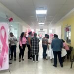 Jornada educativa sobre prevención del cáncer de mama en el Hospital Jaime Sánchez, Villa Central, Barahona.